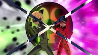 کلیپ لیدی باگ و کت نوار