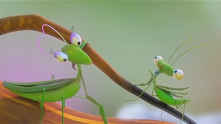 کارتون ملخ کوچک