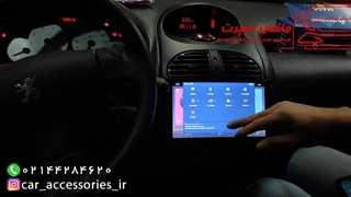 مانیتور ۱۰ اینچ اندروید پژو ۲۰۶ - ماهان اسپرت