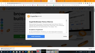 درآمد دلاری بیت کوین(cryptotab) تضمینی