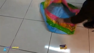 استخر بادی کودک سه رنگ