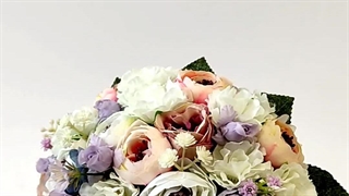 دسته گل عروس مدل نسترن ارتودنسی