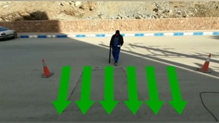 پروژه شناسایی شیر فلزی گم شده توسط اسکنر زیرسطحی شرکت چشم زیر سطح