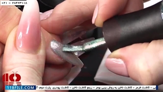 آموزش مانیکور ناخن - مانیکور ناخن (طراحی با ژل ناخن اکلیلی)