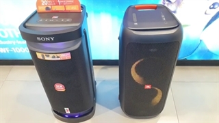 مقایسه‌ و تست صدای اسپیکر XP500 سونی و PartyBox 100 جی‌بی‌ال