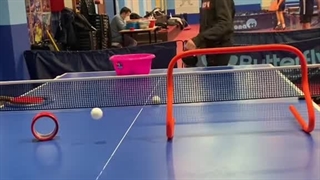 تمرین جالب و جذاب ضربه پینگ پنگ