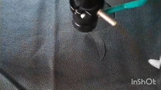 برش لیزری چرم