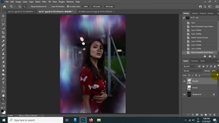 رنگ و نورهای لایه باز