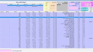 چاپ فاکتورهای فروش و خروج انبار
