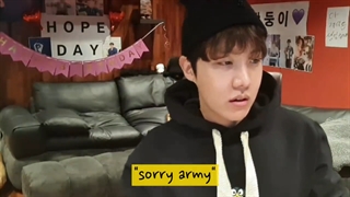 زیرنویس فارسی لایو تولد J - Hope اضافه شد لینک ویدیو در توضیحات