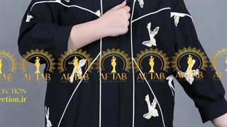 مدل مانتو سایز بزرگ خامه دوزی نوروز1401