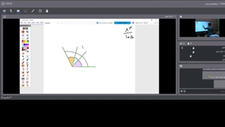 جلسه ششم ترم2 ریاضی پنجم- محاسبه زوایای چند ضلعی منتظم - آموزشگاه 100تمام