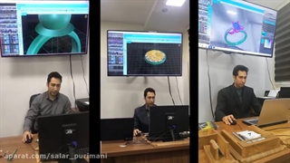 طراحی طلا و جواهر با ماتریکس