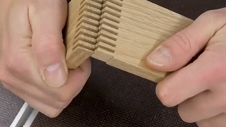 نحوه ساخت اتصال فینگر جوینت