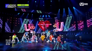 اجرای گروه ترژر با اهنگ U در MCOUNTDOWN