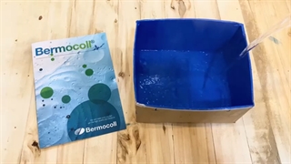 عدم حل شدن رنگ استخری در تست آب جوش