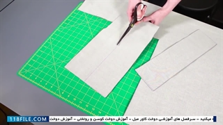 آموزش دوخت کاور صندلی-آموزش دوخت پوف