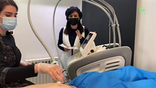 تغییر سایز ۷ سانت در چربی شکم و پهلو در اقای ۲۸ساله و رضایت مراجعه کننده