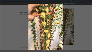 گیاهان رونده مصنوعی AFA14 Plant pendant