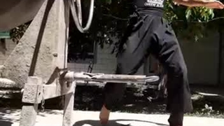 تمرینات ساق پا با اهن