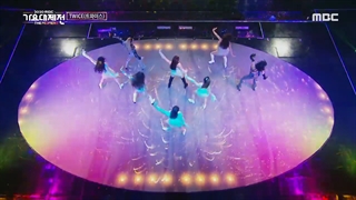 کنسرت کات l can't stop me در مراسم MBC ورژن دیسکو