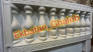 قالب دورباغچه مدل ستونی