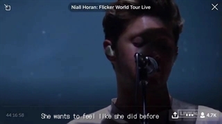 Niall Horan:Mirrors ,Flicker Tour live