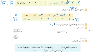 حل کار در کلاس صفحه ۵۱ ریاضی دهم