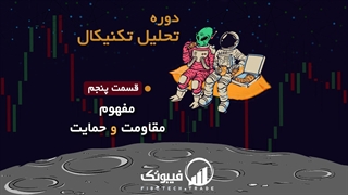 آموزش تحلیل تکنیکال مقدماتی - قسمت پنجم : مقاومت و حمایت، داینامیک و استاتیک