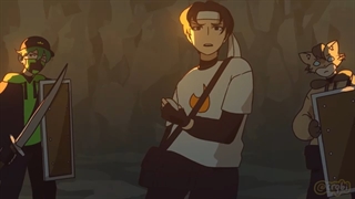 Minecraft manhunt 5 hunters ANIMATED