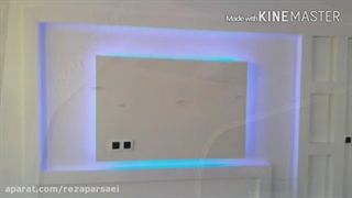 TV BOX. فلاور باکس.طرح دکور برای تلوزیون وال سی دی