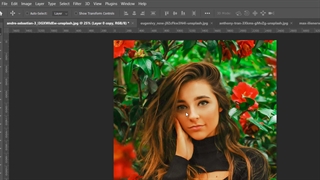تکنیک ادیت عکس افکت آبی در یک دقیقه - آموزش فتوشاپ