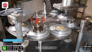 دستگاه پرکن عسل تک نفره توان صنعت | دستگاه پرکن عسل | خط بسته بندی عسل | 09152000050