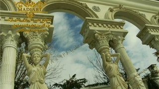 اجرای نماهای پیش ساخته کلاسیک و لوکس در کارخانه مجسمه سازی مادیا