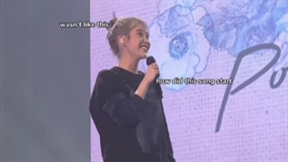 وقتی آیو لیریک آهنگ رو یادش میره