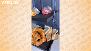 خرید استند فلزی دوطبقه مربع