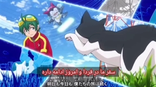 تیتراژ شروع جهان دیجیمون هیولا های اپلی _ با زیرنویس فارسی