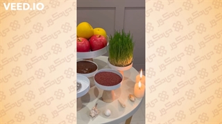 خرید هفت سین فلزی طرح نگارا