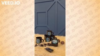 خرید ست ۶تایی فنجان قهوه سرامیکی مشکی