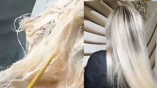 آموزش رنگ و مش در آموزشگاه آرایشگری فنی حرفه ای