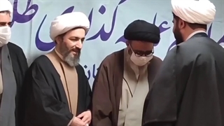دکتر علی طوفان بخش و امام جمعه آذربایجان شرقی لیزر فرکشنال