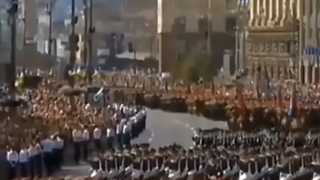 رژه زیبای ارتش اوکراین، پرزیدنت زلنسکی