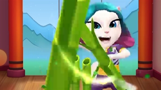 انجلا جونم رفت کلاس کنگ فو