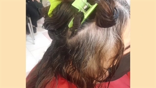 آموزش ویدئوی رنگ کردن موهای سفید