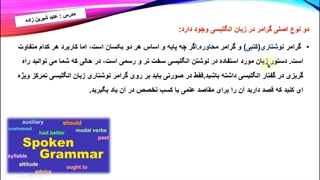 نحوه یادگیری گرامر زبان