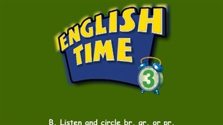English Time 3 Race 2 Unit 9 Phonics Time B