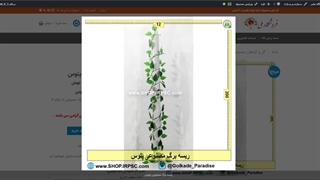 ریسه های برگ مصنوعی پتوس