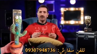 عروسک کاکتوس سخنگو جوکر با فیلم اصلی