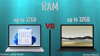 سرفیس لپ تاپ استودیو با سرفیس بوک ۳ چه تفاوت هایی دارند؟