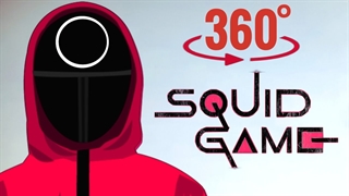 ویدیو 360 SQUID GAME بازی چراغ قرمز چراغ سبز